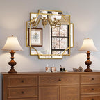 Kelly Miller Gold Framed Mirror by KellyMiller
