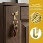 Decorative Wall Hooks 4 Pack, Metal Curtain Holdbacks - Image 3