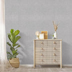 Grey Grasscloth Peel and Stick Wallpaper 17.7inchx118.1inch Textured Wallpaper - Image 6