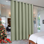 RYB HOME Privacy Curtain for Sliding Glass Door, Light Block Noise Reduce by RYBHOME