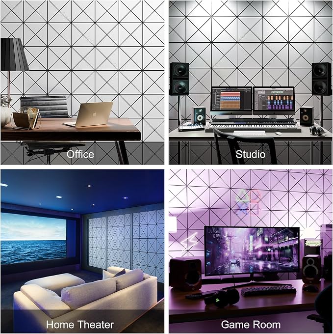 Sonicism 20 Pack X-Lined Acoustic Panels - Image 6