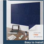BUBOS Art Acoustic Wall Panels 6 Pack - Image 8