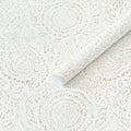 Heroad Boho Peel and Stick Wallpaper Modern Floral Wall Paper Neutral Beige by HeroadBrand