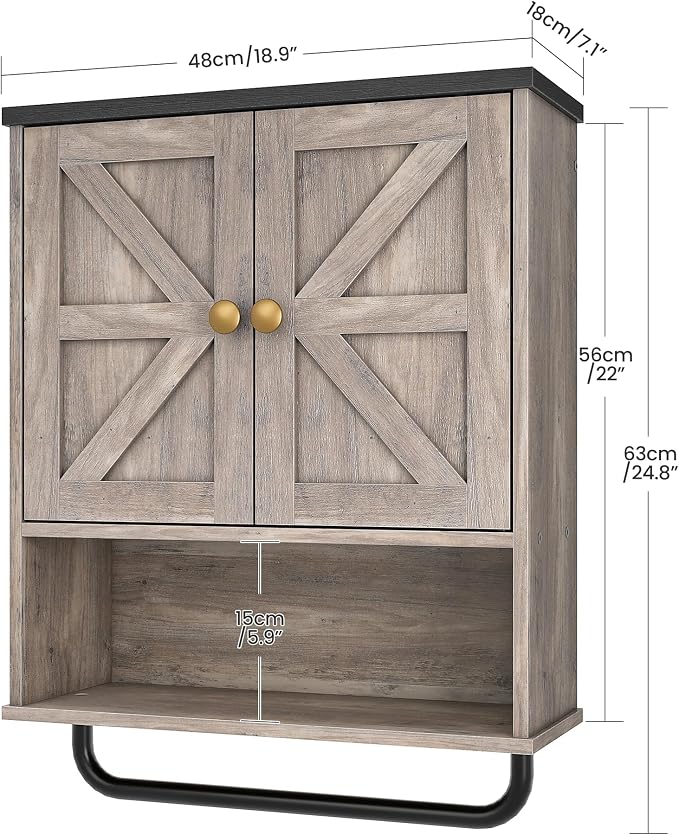 CHOEZON Bathroom Wall Cabinet, Medicine Cabinet - Image 3