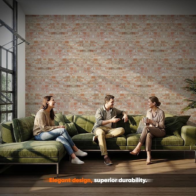 IZODEKOR 3D Wall Panels Brick Effect - Image 2