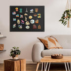 SELEAD Magnetic Chalkboard 24 x 18 Inches - Image 3