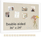 Double-Sided Large Cork Board by AMUSIGHT