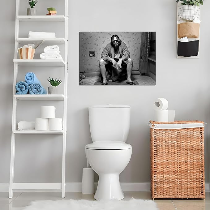 Funny Bathroom Wall Decor for Room Aesthetics - Image 5