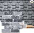 Commomy 3D Peel and Stick Brick Tiles by CommomyDecor
