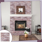 12PCS 3D Wall Panels Peel and Stick Foam Faux Brick Wall Panels, Self-Adhesive - Image 5
