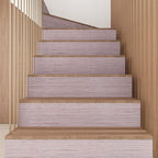 CRE8TIVE Pale Pink Grasscloth Wallpaper Textured Grasscloth Peel and Stick - Image 5