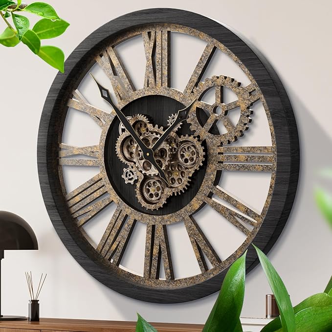 HOIBAI Large Wall Clock, Wall Clocks by HOIBAI