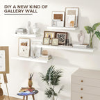Venusmiles Floating Shelves for Wall 36 inch Long, Engineered Wood Wall Shelves - Image 2