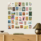 KBKBART 40 Pcs Vintage Wall Collage Kit Maximalist Paintings Art Prints Vintage - Image 7