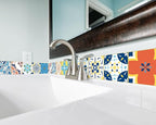 FLFK Wall Border Tile Stickers Peel and Stick Wallpaper Border - Image 4