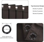 BONZER Room Divider Curtain Screen Partitions Total Privacy Wall Grommet Wide - Image 3