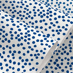 Jeweluck Blue Polka Dot Peel and Stick Wallpaper Blue and White Contact Paper - Image 5
