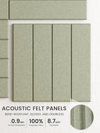Bumusty Large Cork Board Alternative-48 x 36" Felt Bulletin Board Tiles - Image 3