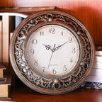 Pumtus Plastic Silent Wall Clock, 13 Inch Vintage Battery Operated Wall Clocks - Image 8