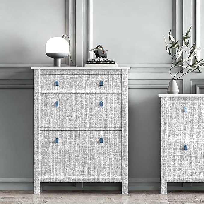 Vinjiasin Grasscloth Peel and Stick Wallpaper Vintage Textured Contact Paper - Image 7