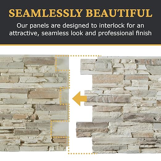 AZ Faux High-Density Polyurethane Faux Stone Wall Covering Panels - Image 7