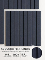 Bumusty Large Cork Board Alternative-48 x 36" Felt Bulletin Board Tiles - Image 3