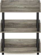 Furinno TURN-N-TUBE Display Shelf, 3-Tier Storage Shelves - Image 6