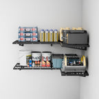 FLEXIMOUNTS 4 Pack 2x4ft Corner Wall Shelving Garage Storage Rack, 24x48 inch - Image 5