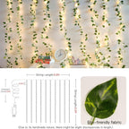 suddus 300 LED Vines with Lights Plug in, 9.8ft x 9.8ft Fairy Lights with Vines - Image 5