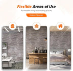 IZODEKOR 3D Wall Panels Brick Effect, Wall Cladding, Indoor&Outdoor, Stone Look - Image 9