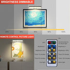 4pcs Battery Operated Picture Light - Image 4