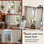 Lajode Plaid Patterned Curtains Thermal Insulated - Image 8