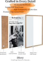 iHery Every Hour is Happy Hour Small Framed Trendy NewsPaper Wall Art, Natural - Image 4