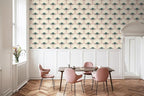 CiCiwind 17.3"×393.7" Wallpaper Peel and Stick Pink Boho Wall Paper Floral - Image 3