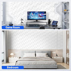 20 Pack Acoustic Panels with Self-Adhesive 12"X10"X0.4" Sound Proof Foam Panels - Image 7