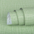 TANONE Contact Paper Peel and Stick, Grasscloth Green Wallpaper Self Adhesive by TANONE