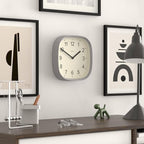 JONES CLOCKS® Sprite wall Clock | Modern Retro Rounded Square Clock | 10 inch | - Image 5