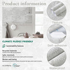 Heroad Peel and Stick Wallpaper Grey and White Vintage Forest Animals Floral - Image 2