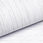 Livelynine White Grasscloth Peel and Stick Wallpaper Textured Grass Cloth Wall - Image 6