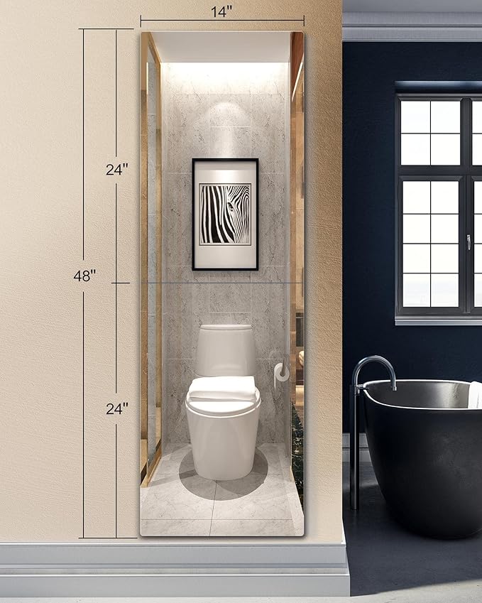 Shatterproof Wall Mirror Full Length - Image 7