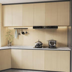 BOMENG Large White Oak Wood Wallpaper Light Oak Contact Paper Peel and Stick - Image 5