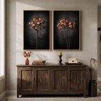 Framed Vintage Botanical Wall Art - Image 5