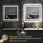 Hivone 36X36 LED Bathroom Mirror - Image 6