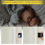 NICETOWN Room Darkening Bedroom Curtains 96 inches Long, Dual Rod Pockets & - Image 4