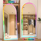 Hasipu Arch Full Length Mirror 56 x 16 in - Image 5