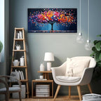 Suconvng Canvas Art Wall Decor Modern Minimalist Gallery Painting Abstract Tree - Image 3