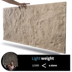 Art3d 3D Wall Panels, Stone Yellow PU Wall Panels - Image 7