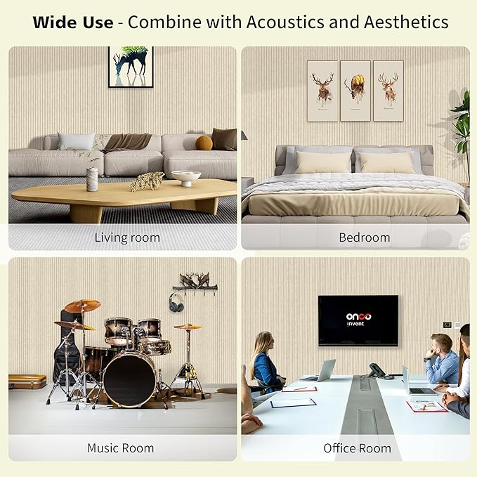 Acoustic Panels, 10 Pack Sound Panels Noise Reducing - Image 3