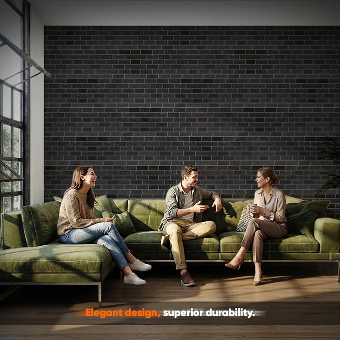 IZODEKOR 3D Brick Effect Wall Panels - Image 2
