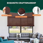 Bamboo Blinds for Interior Windows, Custom Roller Shades for Indoor Window and - Image 3